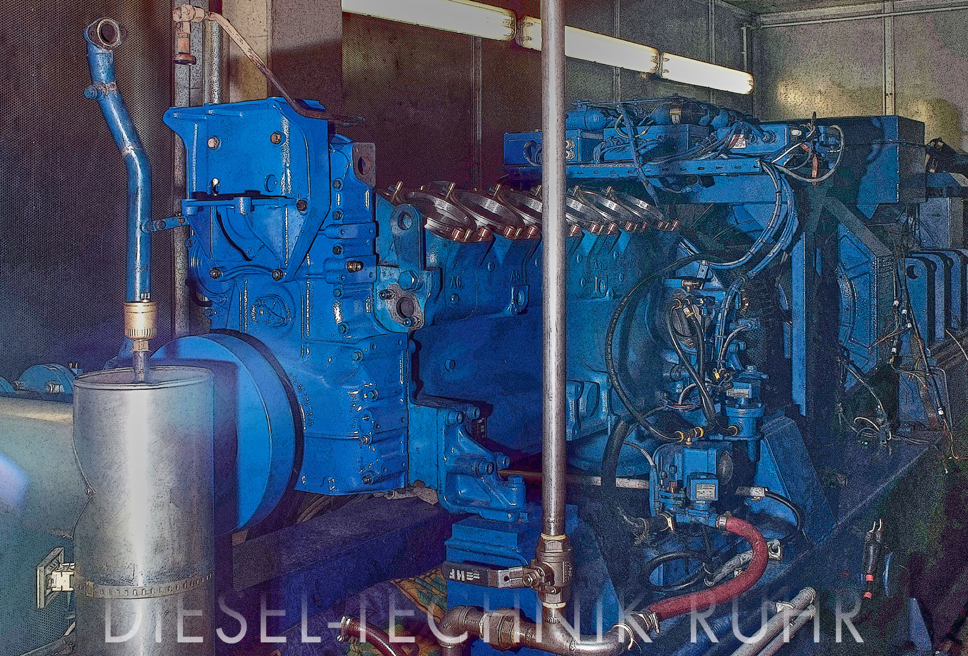 Das umfassende,  technologische Dienstleistungsangebot für den ganzen Bereich der Motoren-Dieseltechnik.