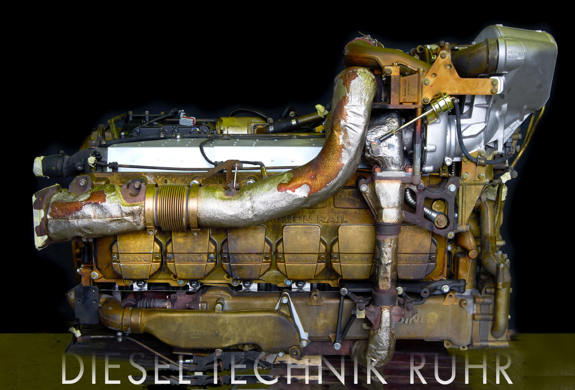 Das umfassende,  technologische Dienstleistungsangebot für den ganzen Bereich der Motoren-Dieseltechnik.